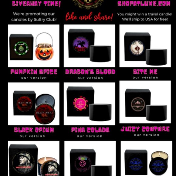 Leather Lap Dancer Travel Candle (Or) Wax Melts - Picture 4 of 5